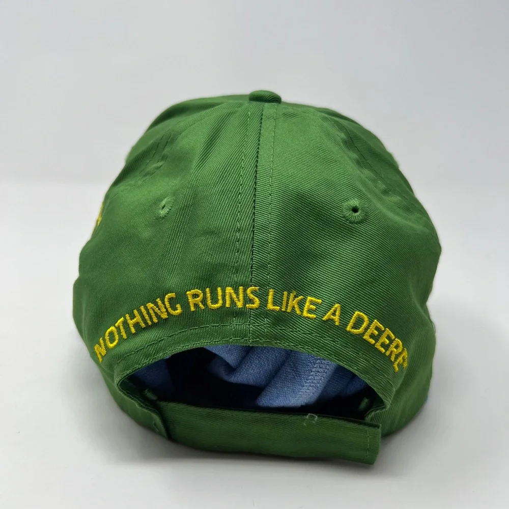 John Deere Tractors 100 Year Anniversary Green Adjustable Baseball Hat Cap